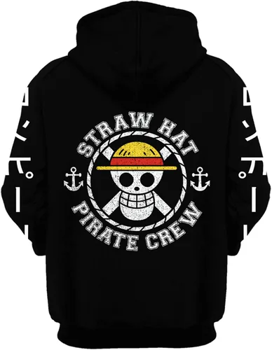 Vista 2 de Sudadera con capucha unisex con estampado 3D para hombres y mujeres