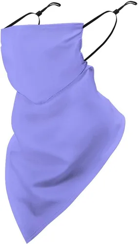 Vista 10 de Bufanda triangular reutilizable con cinta elástica para las orejas, protección solar UV