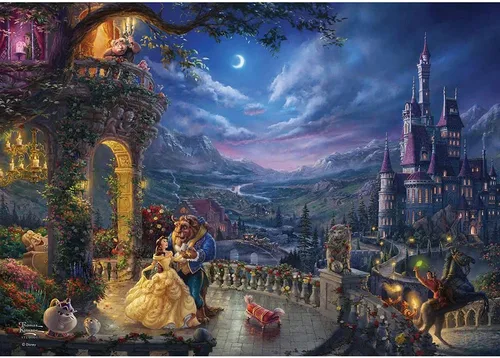 Vista 56 de MIGHTYPRINT Disney – La Bella Durmiente – Princesa Aurora y el Príncipe Felipe – Arte de pared duradero de 24 x 17 pulgadas – No hecho de papel