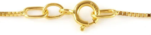Vista 4 de Galaxy Gold GG Collar de oro macizo de 14 quilates de 65 quilates con rubí de corte esmeralda