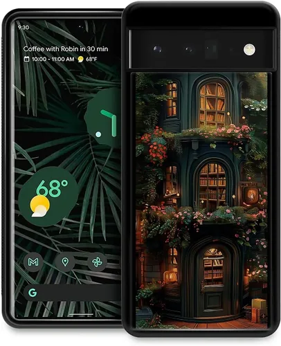Vista 97 de Compatible con Google Pixel 4A 5G Mobile Case Creative Acrylic Panel trasero Silicona Protección Grip especialmente diseñado para Google Pixel 4A 5G