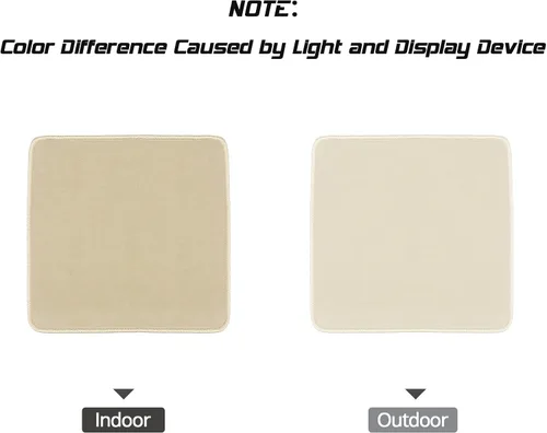 Vista 7 de IKON MOTORSPORTS, Alfombrillas de nailon para automóvil compatibles con Jeep Cherokee 4DR 2014-2023, alfombras de automóvil de pasajeros color beige