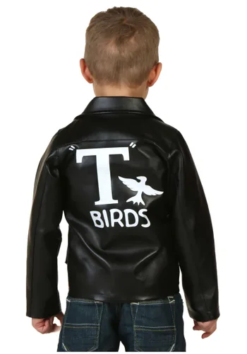 Vista 2 de Disfraz de Chaqueta T-Birds para Niños Pequeños Multicolor