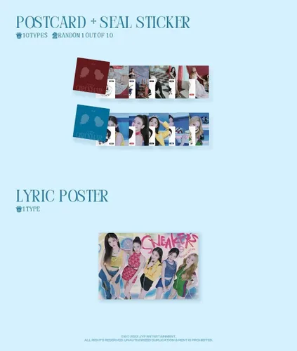 Vista 4 de DREAMUS ITZY CHECKMATE EDICIÓN ESPECIAL CD+Cartel lírico en paquete+Photobook+Photocard+Etiqueta especial+Pegatina+Postal+Seguimiento Sellado