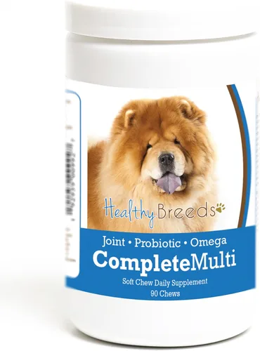 Vista 17 de Healthy Breeds Affenpinscher todo en uno multivitamínico suave masticable 60