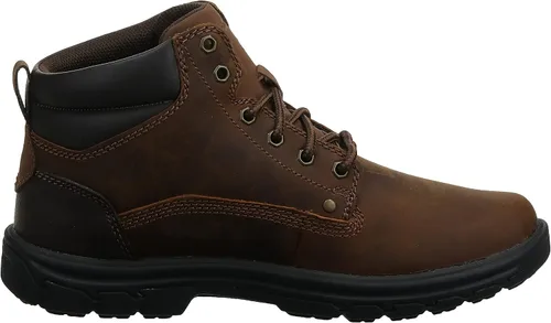 Vista 9 de Skechers - Botas de senderismo para hombre color granate
