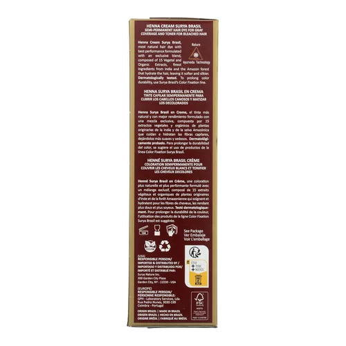 Vista 3 de Surya - Crema de henna dorado marrón