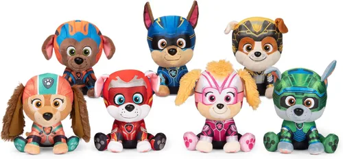 Vista 7 de GUND - Peluche de felpa de Liberty de Paw Patrol: La Gran Película, juguete de peluche con licencia oficial para edades de 1 y más, 6 pulgadas