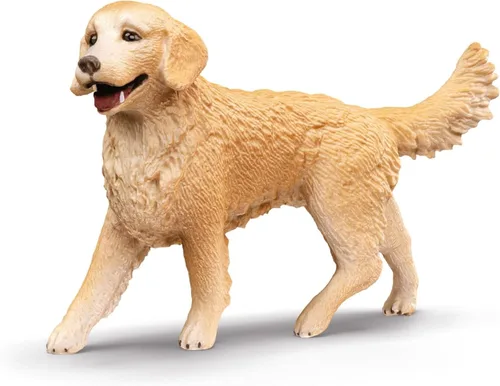 Vista 7 de Schleich Farm World - Juego de 6 piezas de perrera de juguete con Golden Retrievers para niños. Juguetes de animales de granja para niños y niñas.