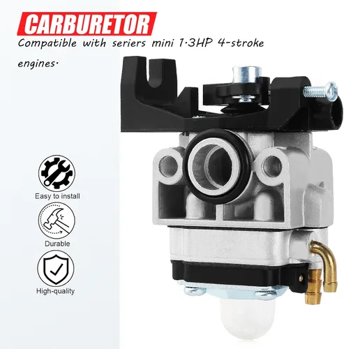 Vista 4 de Carburador GX25 GX35 FG110 para 16100-Z0H-053 GX25N GX25NT GX25T GX35NT HHT25S HHT35 HHT35S FG110K1 UMC435 WYB-16C Cortasetos Cortacésped motosierra