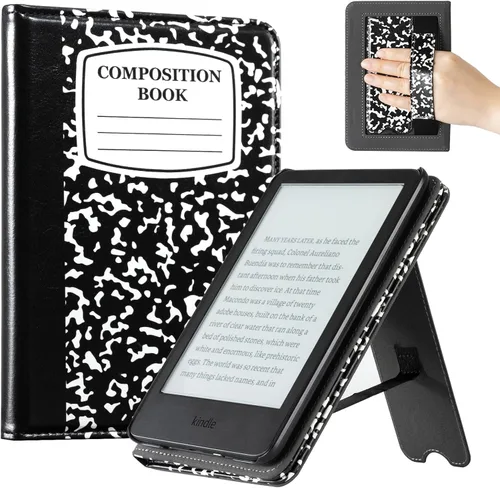 Vista 30 de CoBak Funda para todos los nuevos E-Reader de 6 pulgadas 2024 y 2022 (11 generación), funda inteligente de piel sintética, apagado y encendido