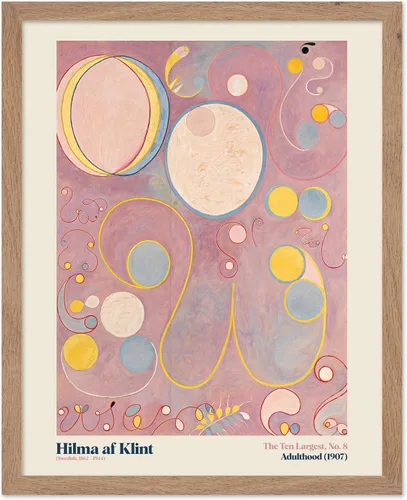 Vista 47 de Poster Master Póster de ilustración vintage, impresión retro moderna, los diez más grandes n.º 1, infancia, flor, abstracto, regalo para artista
