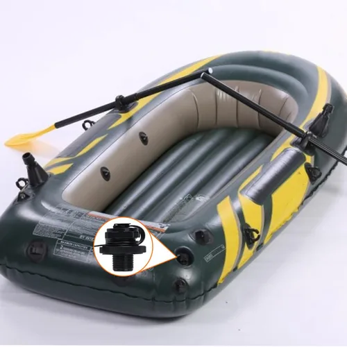 Vista 5 de Aifeier ET 2 válvulas de aire de barco inflable, válvula Boston de repuesto de inflado unidireccional para balsa inflable de goma, balsa bote