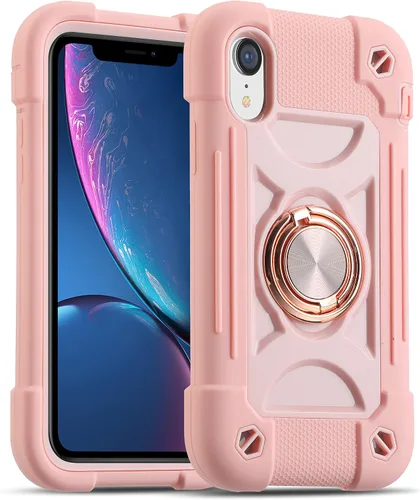 Vista 67 de MARKILL Compatible con iPhone Se3/iPhone Se2, Funda para iPhone 6/6S, Funda para iPhone 7/iPhone 8 de 4.7 Pulgadas con Soporte Anular, Funda