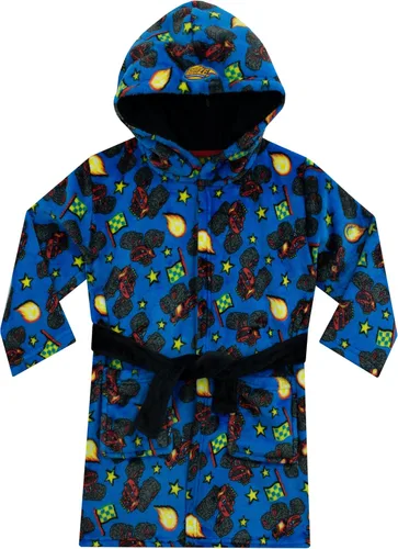 Vista 2 de Blaze Bata de baño para niños y The Monster Machines Monster Truck Boys Batas para niños Tallas 3T a 8
