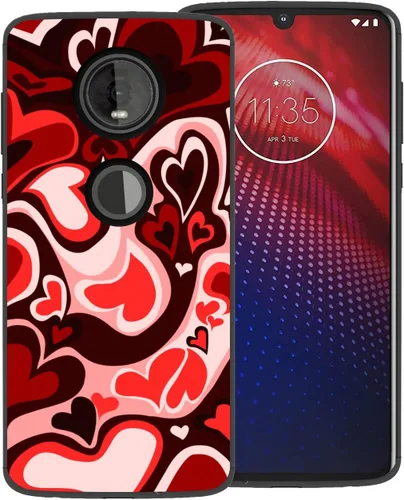 Vista 14 de Funda para teléfono Motorola Moto Z4, bonita funda de teléfono para Motorola Moto Z4, diseño estético, lindo patrón a prueba de golpes