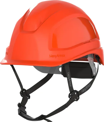Vista 28 de HexArmor Casco de Seguridad Ceros® Casco Ceros® Duro Blanco