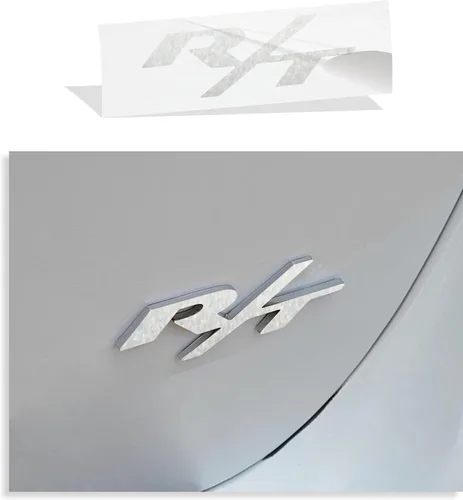 Vista 16 de R/T Emblema de Superposición Adhesivo - 2011-2026 Durango R/T (Naranja Brillante)