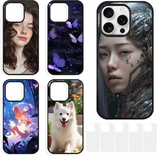 Vista 22 de 5 fundas para teléfono de sublimación para iPhone 11 de 6.1 pulgadas, fundas de teléfono imprimibles para teléfono personalizadas, fundas
