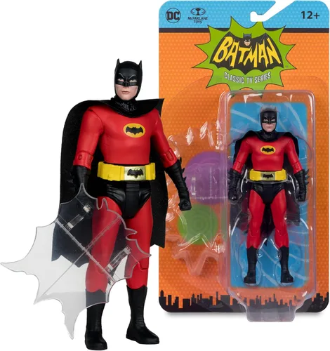 Vista 8 de McFarlane Toys - DC Retro Batman (póster de película de Batman de 66 pies) de 6 pulgadas
