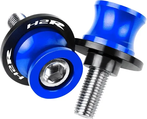 Vista 9 de for Kawasaki H2R 2015-2021 Motorcycle Accessories Swingarm Spools Stand Screws Slider 8MM Fall Protection