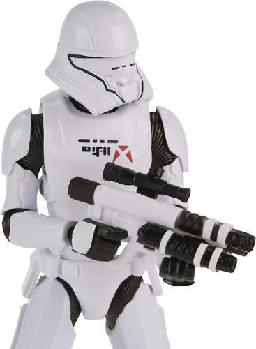 Vista 6 de STAR WARS Galaxy of Adventures The Rise of Skywalker Jet Trooper figura de acción de 5 pies con divertido movimiento de acción Blaster