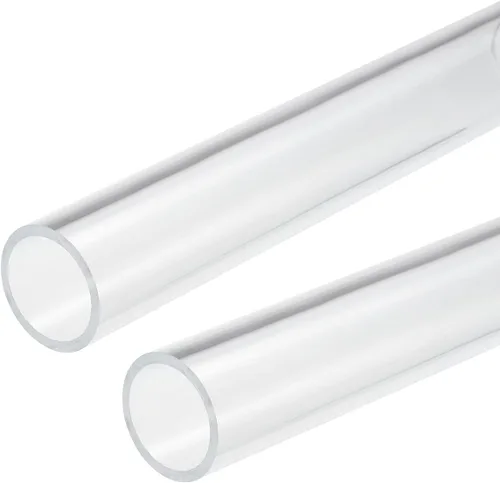 Vista 28 de MECCANIXITY Tubo acrílico transparente rígido redondo tubo 0.157 in (5/32") ID 0.315 in (5/16") OD 10" para lámparas y linternas, sistema