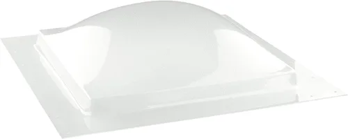 Vista 7 de RecPro Cúpula exterior para tragaluz RV Claraboya exterior universal de 14 x 14 pulgadas (transparente)