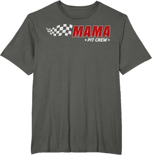 Vista 7 de Mama Pit Crew Race Car Birthday Family Matching Pit Crew Camiseta
