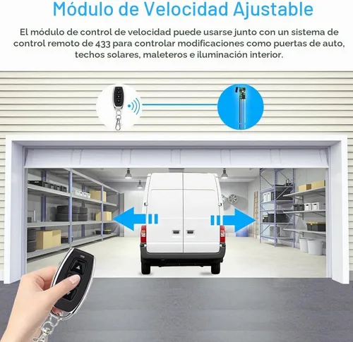 Vista 4 de QIACHIP Controlador inalámbrico de velocidad del motor de CC remoto PWM