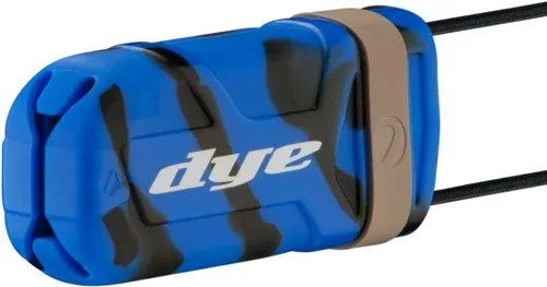 Vista 2 de Dye Calcetín de barril de paintball flexible, Twst Azul/Negro, S