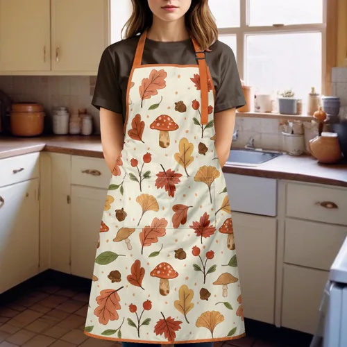 Vista 7 de SANDJEST Apron with Pocket for Women, Girls
