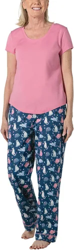 Vista 19 de PajamaGram Pijamas para mujer - Conjuntos de pijamas para mujer, estilo túnica Aguamarina