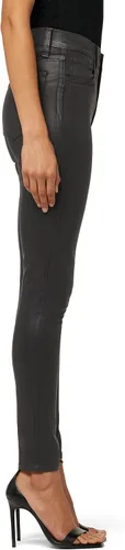 Vista 4 de Joe's Jeans Womens The Charlie High Rise Skinny Ankle Jean Negro