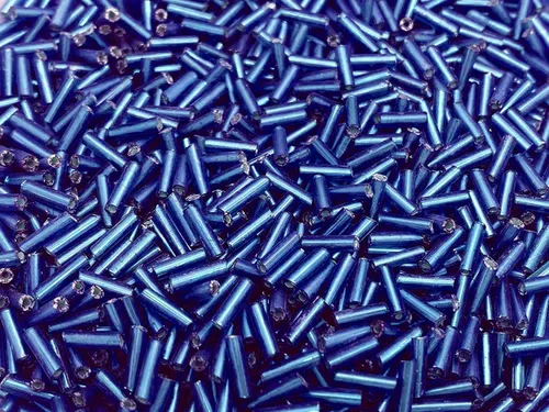 Vista 11 de Cuentas de corneta checa 40 gr / 1.4 oz Tubo de vidrio tamaño #3 0.276 in (mezcla surtida)