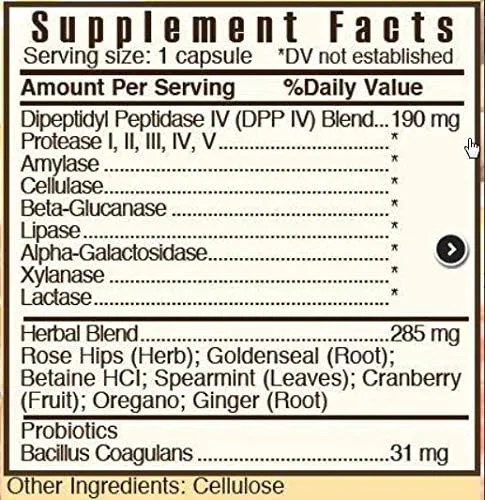 Vista 2 de Systemic Formulas: #697 - ZGLUTn - Control de Gluten