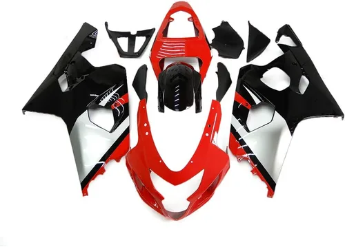 Vista 36 de Kit de carenado para Suzuki GSXR600 GSXR750 K4 2004 2005, carenados de inyección de plástico ABS, kit de carrocería BodyKit-Negro Strong & Durable
