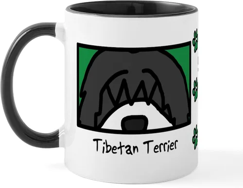 Vista 68 de CafePress Taza de café de cerámica Anime American Eskimo de 11 oz (11.0 fl oz)