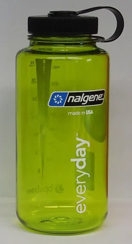 Vista 5 de Nalgene Botella de agua de boca ancha, azul, 32 onzas