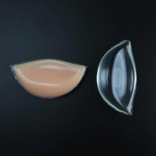 Vista 8 de Insertos de sujetador de silicona, almohadillas de brasier para realzar los senos, inserciones de gel impermeables, reutilizables, levantamiento