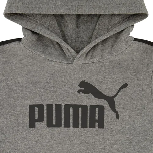 Vista 5 de PUMA Conjunto de sudadera con capucha y pantalón deportivo de forro polar para niños