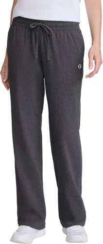 Vista 5 de Champion Women's Lounge Pants, Standard Fit, Lightweight, Available in Regular and Plus Negro