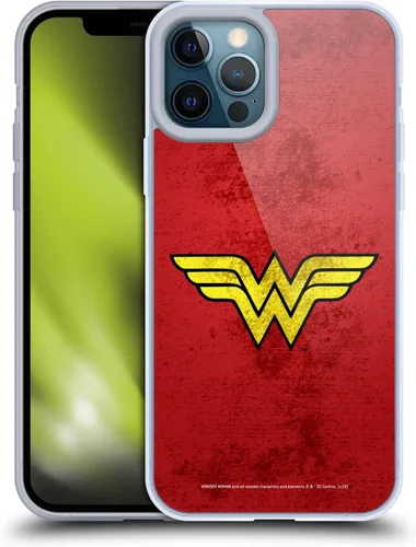 Vista 159 de Head Case Designs Funda de gel suave con licencia oficial de Wonder Woman DC Comics Classic Logos compatible con Apple iPhone 7 Plus/iPhone 8 Plus