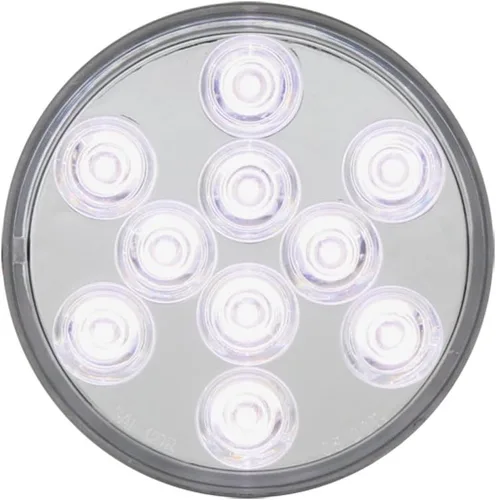 Vista 14 de Grand General 76850 - Luz LED (4 pulgadas Mega 10 Plus Am/Am con montaje en brida SS y coleta), 1 paquete