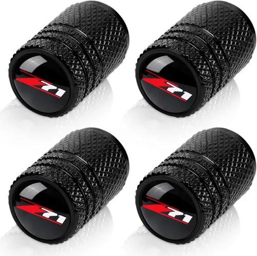 Vista 10 de 4 piezas Tapas de Vástago de Válvula de Neumático, Compatible con Serie Jeep Tapa de Vástago Universal Cubierta de Aire para Coche Accesorios