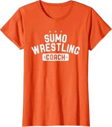 Vista 66 de Camiseta vintage de lucha libre Sumo Entrenador de lucha libre, Negro, S