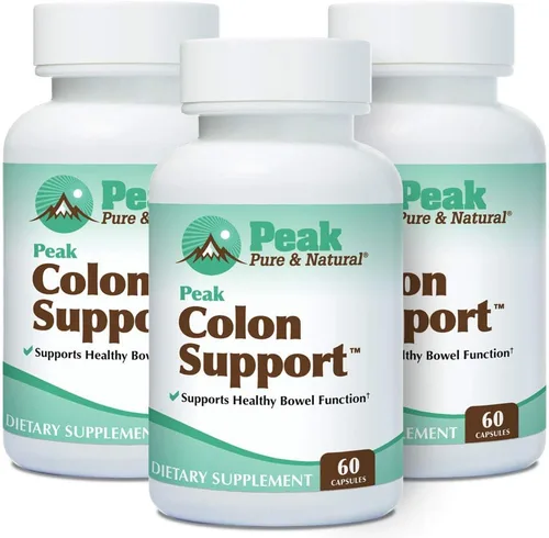 Vista 6 de Peak Pure & Natural Suplemento de limpieza y desintoxicación de colon para la salud digestiva, apoyo para la salud intestinal con inulina
