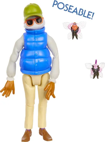 Vista 2 de Mattel Disney Pixar - Figura de acción de personaje para papá, juguete de película realista, muñeco para contar historias, mostrar y coleccionar