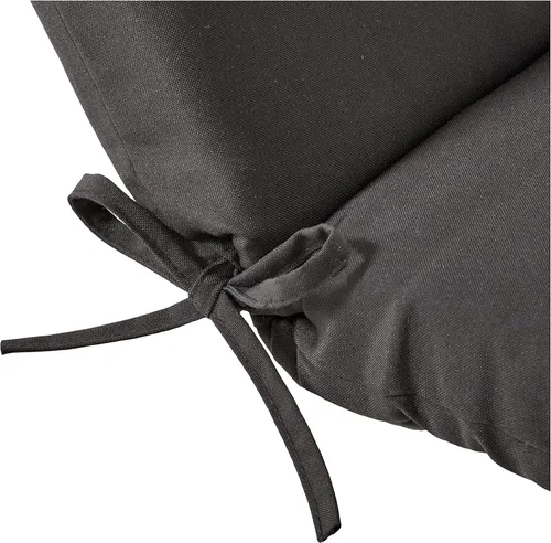 Vista 4 de Pillow Perfect Fresco Cojín Sólido para Tumbona de Patio Interior/Exterior con Relleno de Fibra Suave, Resistente a la Intemperie y Decoloración