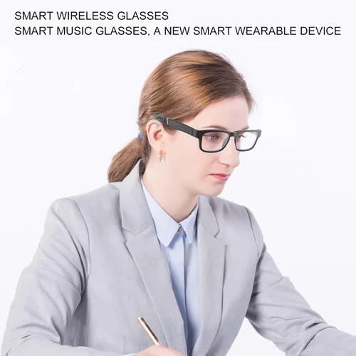 Vista 2 de VBESTLIFE TR90 - Lentes de audio Bluetooth 5.0 con micrófono integrado, cancelación de ruido, lentes de sol para hombres y mujeres
